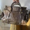 PreOwned Vintage Dark Brown Leather Miu Miu Vitello Lux Bag