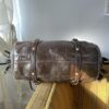 PreOwned Vintage Dark Brown Leather Miu Miu Vitello Lux Bag