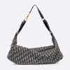 Authentic Dior Large D-Journey Bag – Blue Dior Oblique Jacquard