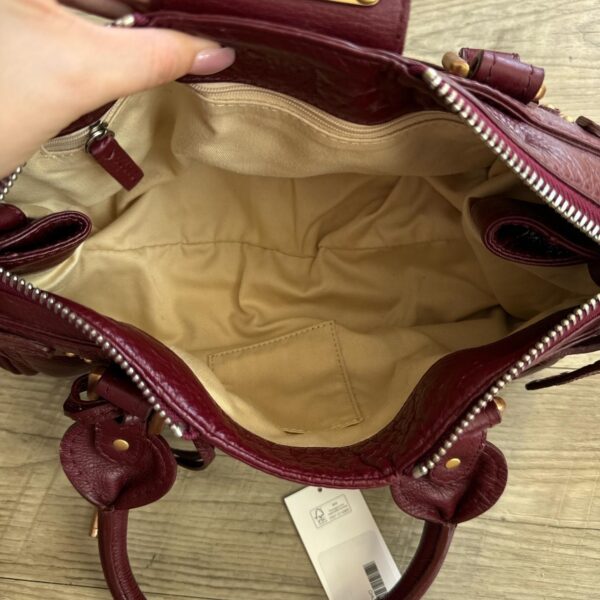 Authentic Burgundy Chloe paddington leather Preowned