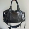 Balenciaga city bag medium in black color Preowned
