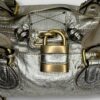 PreOwned CHLOÉ Paddington Bag  Metallic Light Gold Color