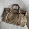 PreOwned Miu Miu Vitello Lux Beige Leather Handbag