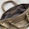PreOwned Miu Miu Studded Charm Leather Beige Shoulder Bag