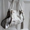 PreOwned Miu Miu Vitello Leather White Tote Bag
