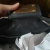 PreOwned Vintage Classic Regular Size Black Leather Chloé Paddington Bag with Brass-toned Hardware