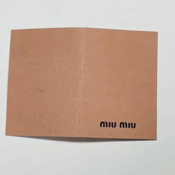 Authentic PreOwned miu miu Vitello Lux Ribbon 2way Bag Navy