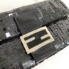 Authentic Fendi Black Sequin Baguette Shoulder Bag Pre-Owned - Luxury Pre-Owned Designer Bag