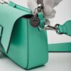 Authentic Fendi X Tiffany & Co. Leather Tiffany Blue & Silver Baguette Bag Med Pre-Owned - Luxury Pre-Owned Designer Bag