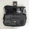 Authentic Fendi Black Sequin Baguette Shoulder Bag Pre-Owned - Luxury Pre-Owned Designer Bag