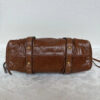 Authentic PreOwned miumiu vitello lux ribbon 2way bag brown leather shoulder