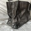 PREOWNED METALLIC BALENCIAGA PAPIER BAG