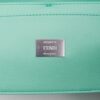 Authentic Fendi X Tiffany & Co. Leather Tiffany Blue & Silver Baguette Bag Med Pre-Owned - Luxury Pre-Owned Designer Bag