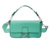 Authentic Fendi X Tiffany & Co. Leather Tiffany Blue & Silver Baguette Bag Med Pre-Owned - Luxury Pre-Owned Designer Bag