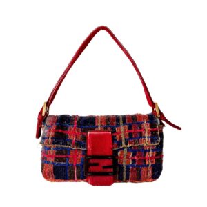 Authentic Fendi Baguette Multicolor Beaded Shoulder Bag Pre-Owned - Luxury Pre-Owned Designer Bag