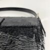 Authentic Fendi Black Sequin Baguette Shoulder Bag Pre-Owned - Luxury Pre-Owned Designer Bag